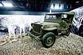 Museo Auto di Torino in mostra la Jeep Wrangler Militare 4x4 in un contesto off-road